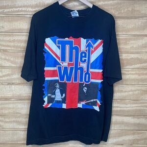 Y2K AAA The Who Concert Tour 2007 Rock Band Double Sided T-shirt